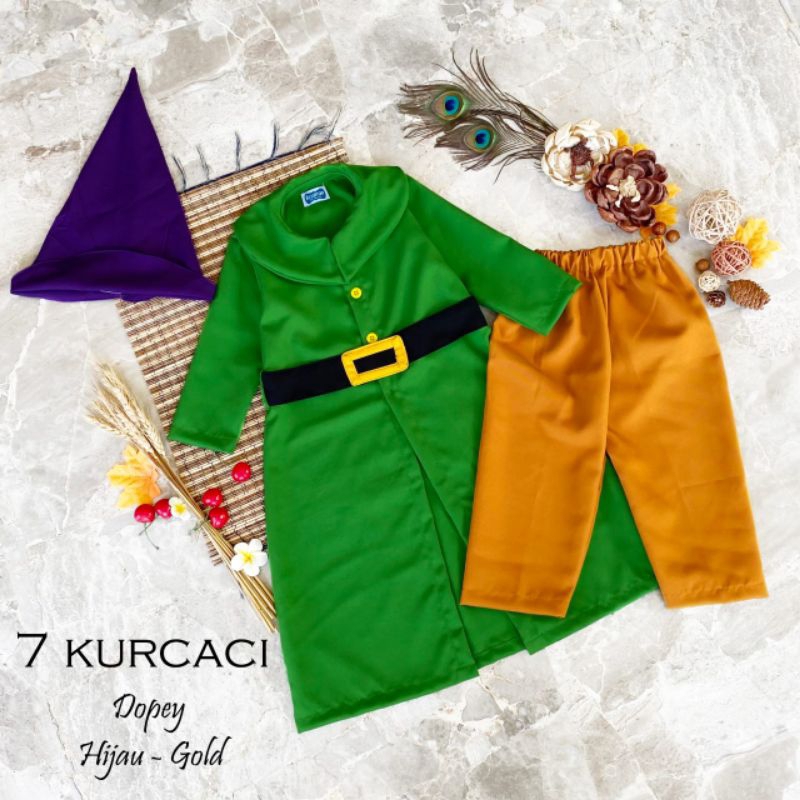 Kostum Kurcaci | Kostum 7 kurcaci | Cosplay Disney Snow White | Seven Dwarfs Costume | Kostum Kurcac