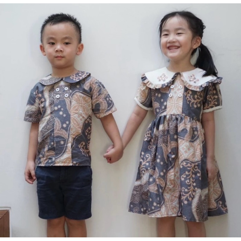 BATIK KEPIK | Hamlet kemeja batik anak (ONLY SIZE S)