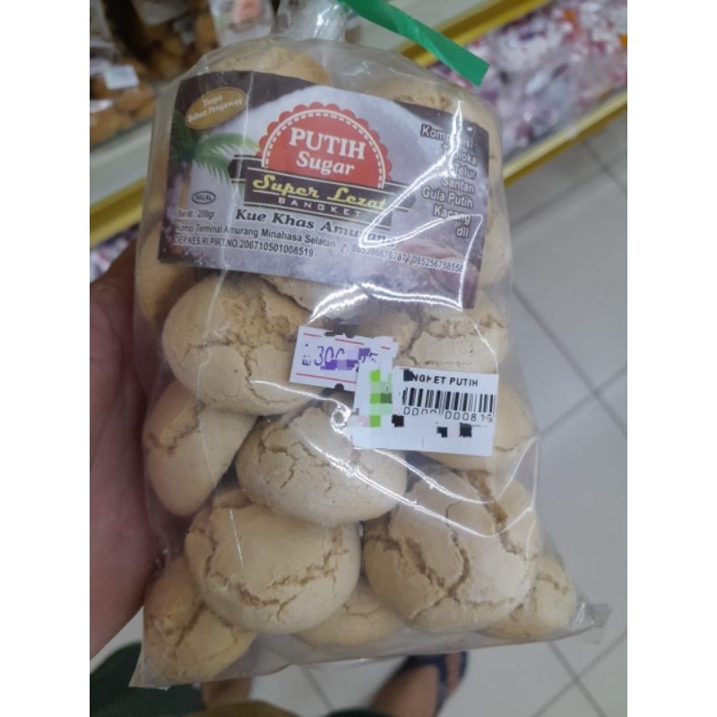 

Kue Bangket Putih Khas Amurang