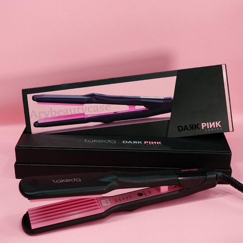 Takeda Dark pink Catok Genteng Rambut catokan rambut gelombang