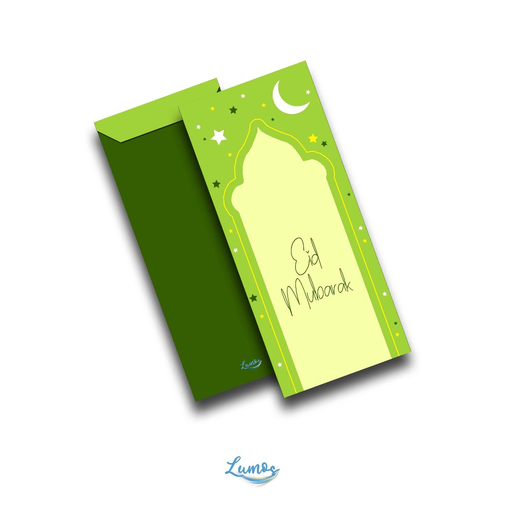 

AMPLOP LEBARAN/AMPLOP UANG/ANGPAO LEBARAN - GREEN (1)