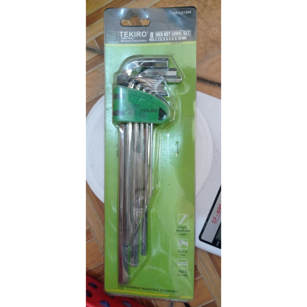 

Hex Key Long Set merk tekiro HK-LS1200
