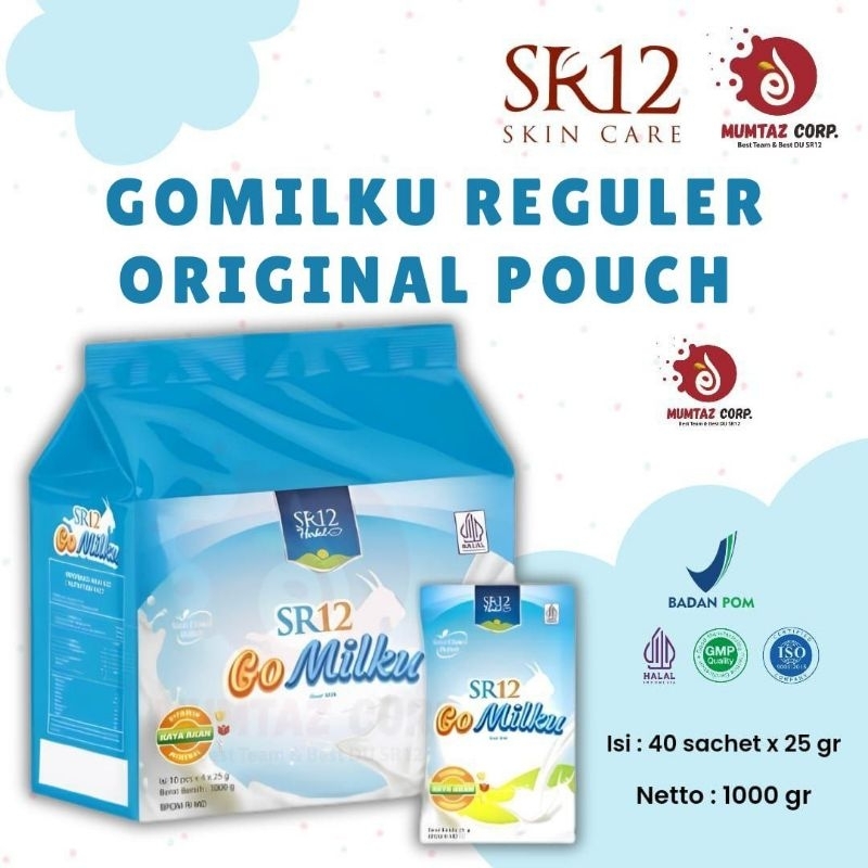 

GOMILKU POUCH SR12 - Susu kambing isi 40 sachet
