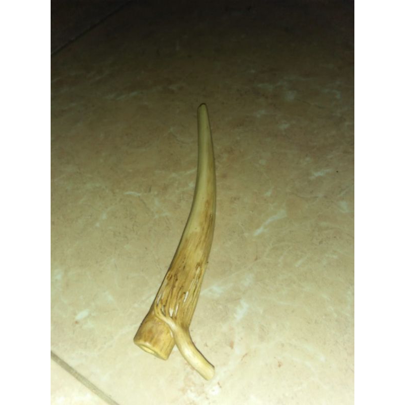 pipa once unik alami kayu tlogosari p,17cm