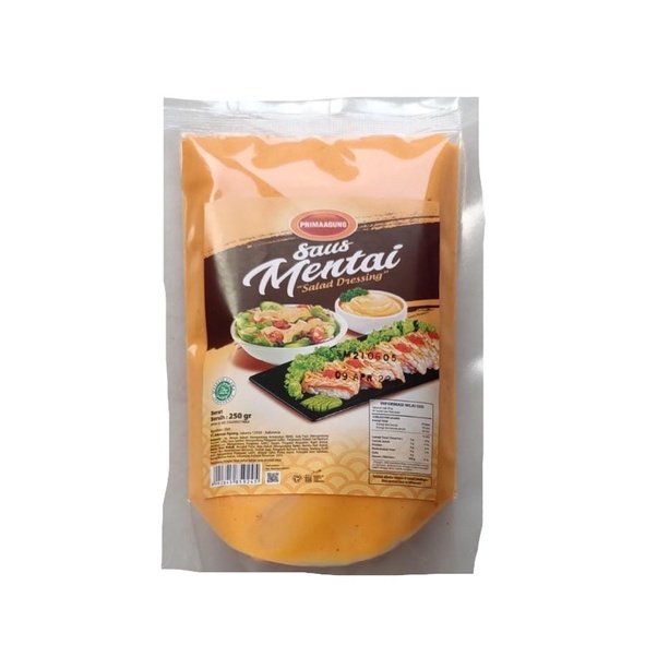 

Saus Mayones Mentai PRIMA AGUNG Mentai Sauce Mayonaisse 250 gr / 500 GR