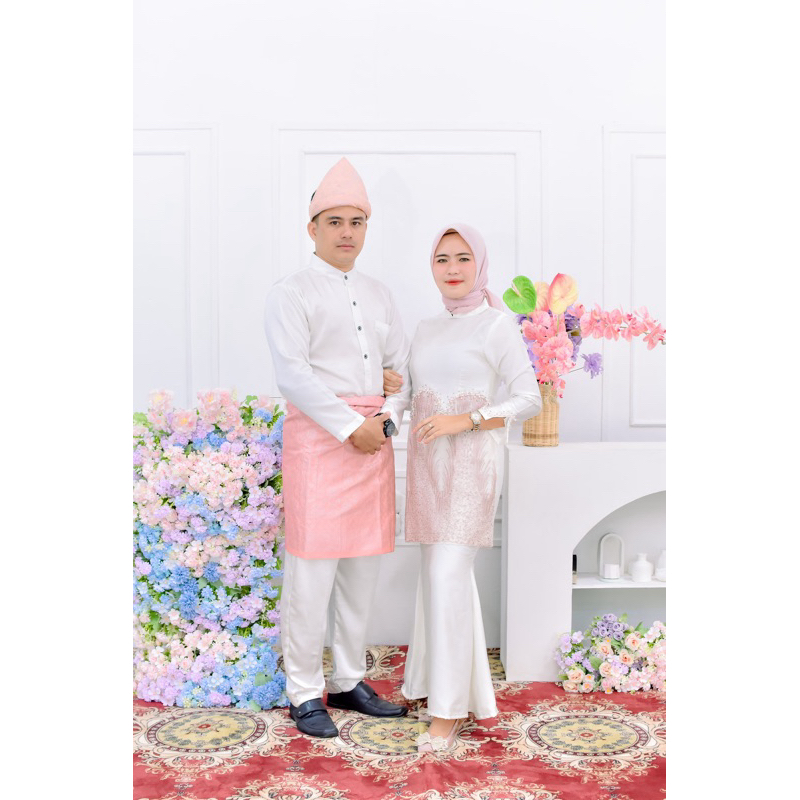 kurung melayu couple