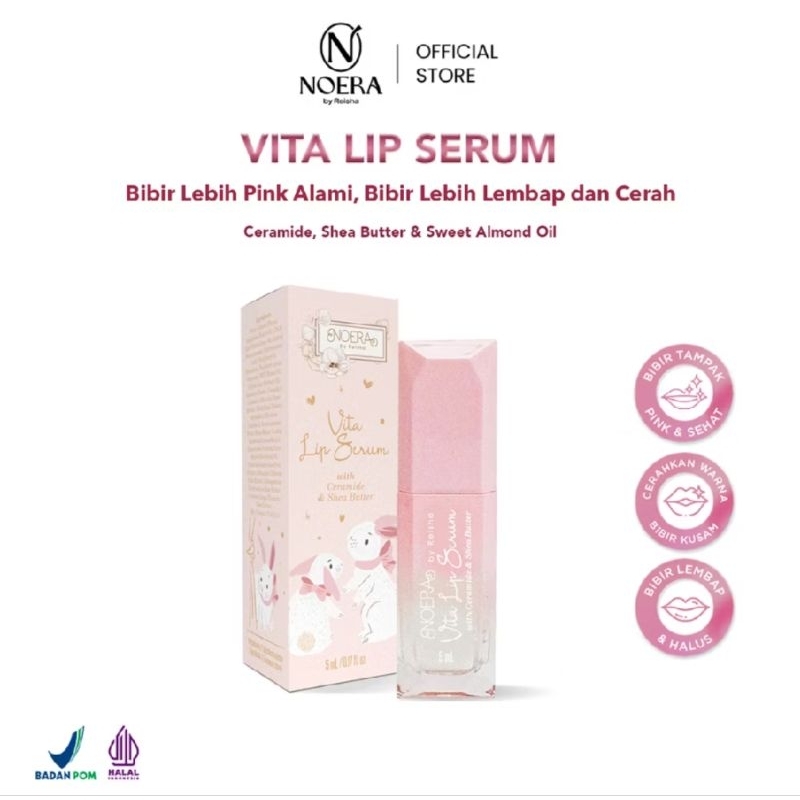 READY ❗ Noera Vita Lip Serum - Lip serum noera, lip gel noera, vitalip serum bibir