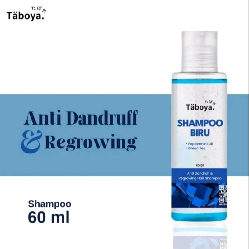 Taboya Shampoo Biru - atasi permasalahan rambut COD