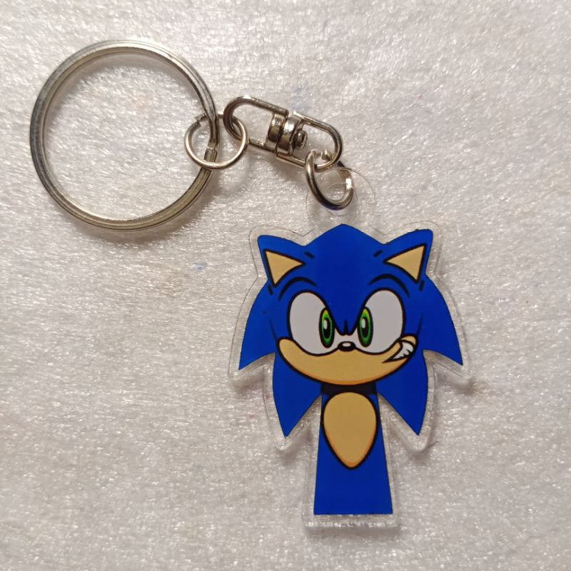 ganci akrilik Sprunki Sonic / keychain gantungan kunci Sprunki Sonic