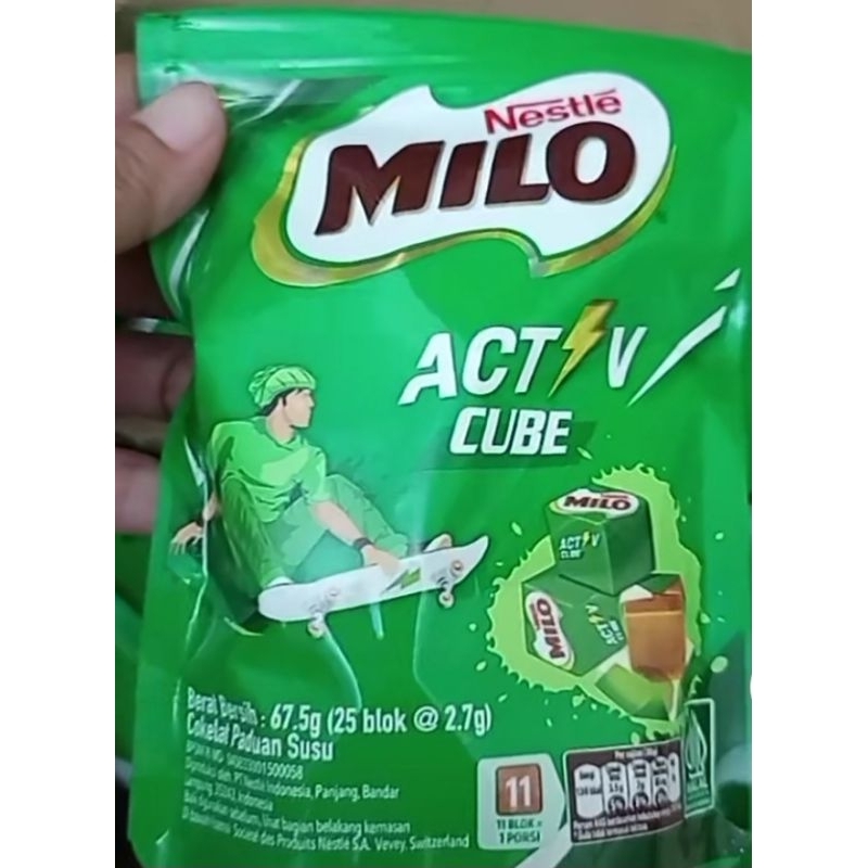 

Milo energy cube isi 25 blok