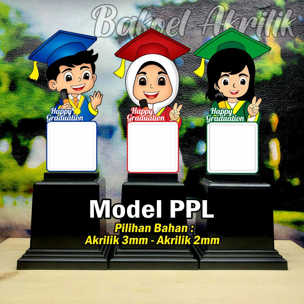 SOUVENIR WISUDA SOUVENIR PLAKAT WISUDA AKRILIK TK/PAUD KENANG KENANGAN WISUDA ANAK MODEL PPL