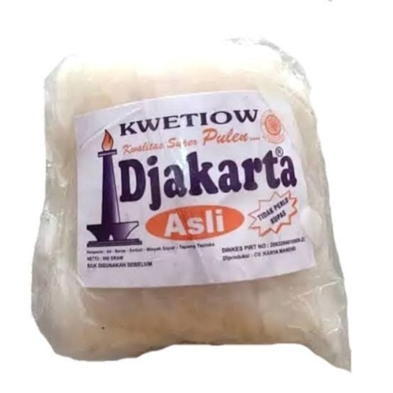 

Kwetiau Basah Kwetiow Djakarta 500 gram