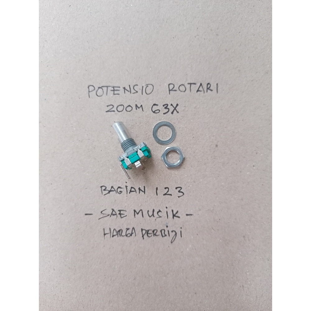 Potensio Rotari Rotary efek gitar zoom G3X bagian 123