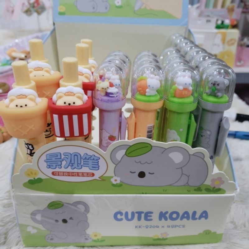

[COD] Pen Kuki Motif Rabbit , koala dan Beruang