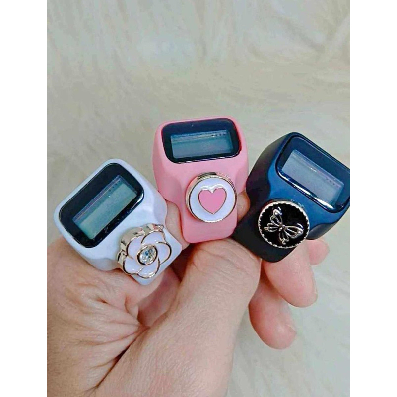 (COD) Tasbih Digital Motif | Tasbih Digital Mini Led | Tasbih Cantik Free Box