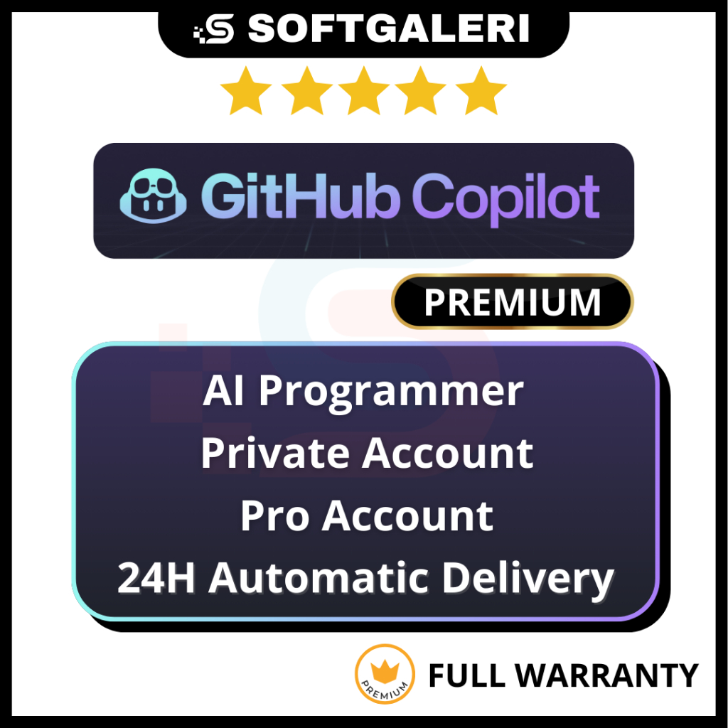 Github Copilot Pro - Ai Programming Assistant Premium 1 Mont [ PRIVATE]