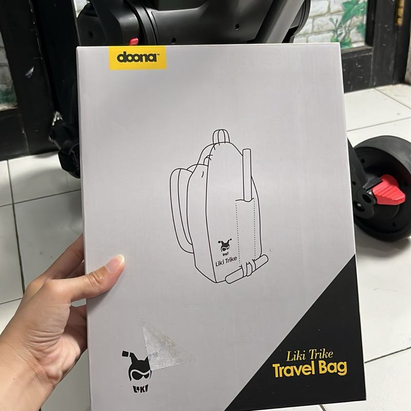 doona liki trike travel bag s1 s3 s5 tas cover penyimpanan sepeda lipat roda tiga anak bayi