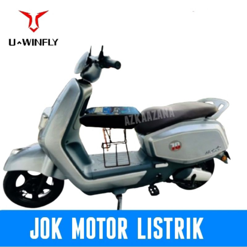 Boncengan Dudukan Besi Jok Anak Untuk Semua Sepeda motor Listrik Universal Uwinfly Viar Goda DLL