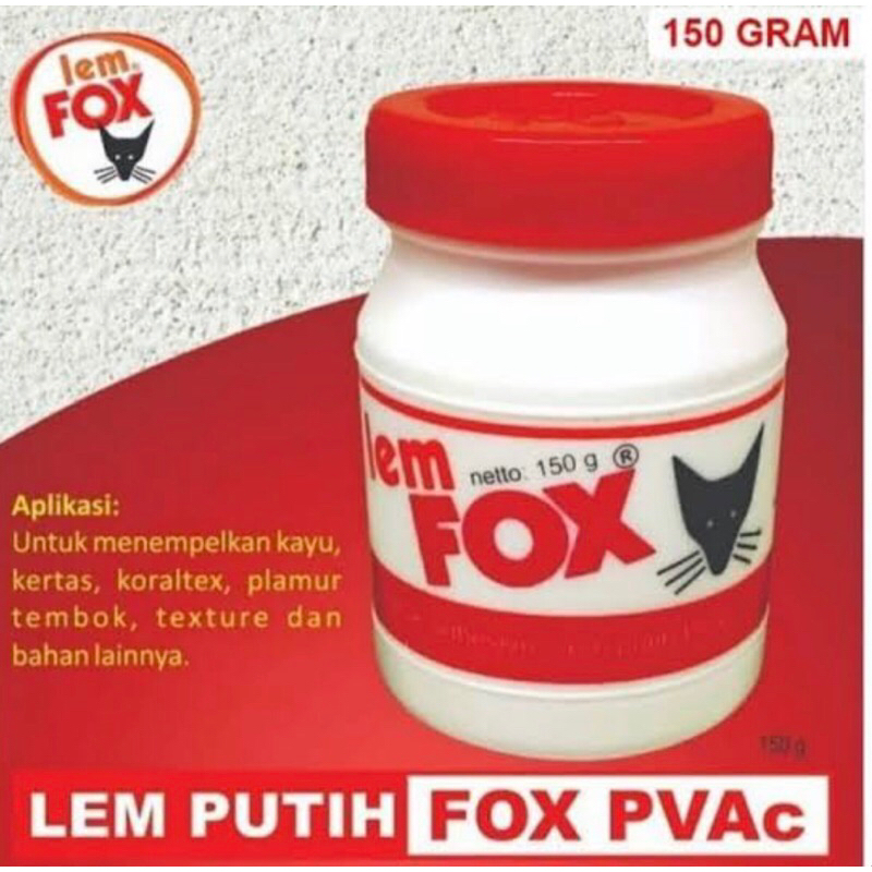 

Lem Fox Putih Kemasan Irit 150gr