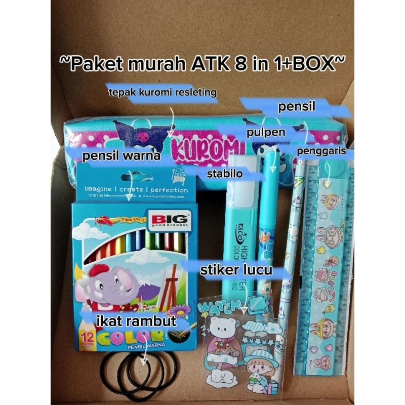 

paket murah ATK 8in1+BOX