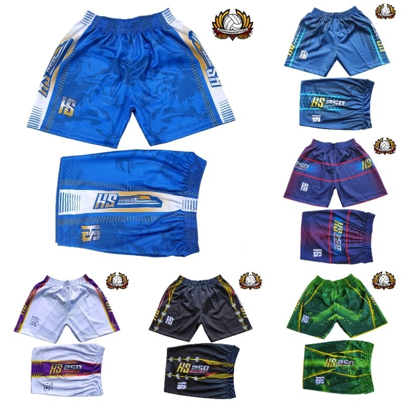 CELANA VOLI HS250 SPORT/CELANA VOLLY VOLLEYBALL ASICS/KOLOR VOLI PRIA WANITA/CELANA PENDEK OLAHRAGA
