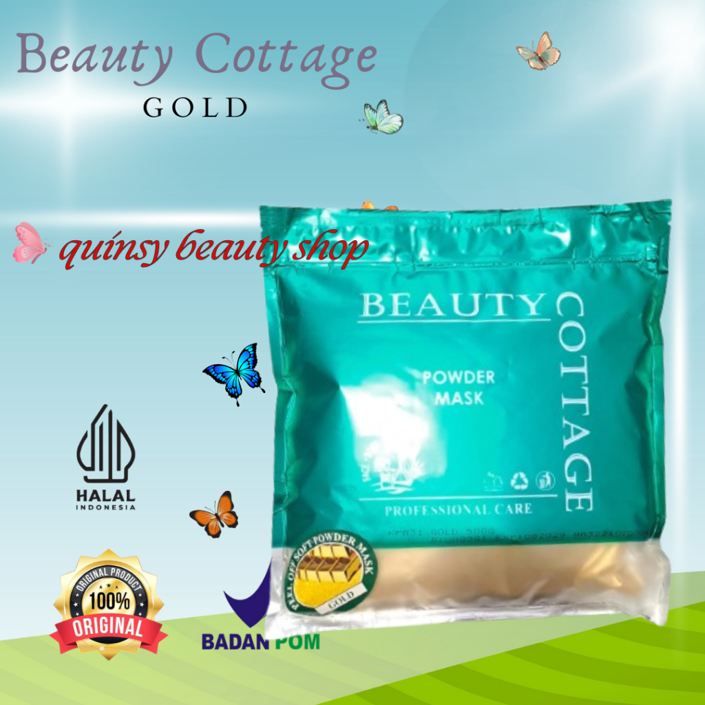 Beauty cottage gold masker