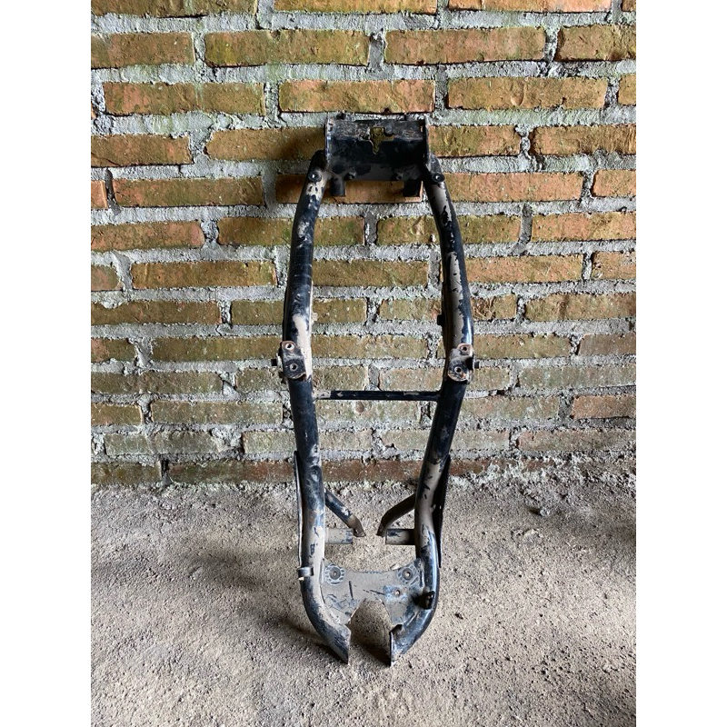 sambungan belakang bahan rangka rbt /ojek gabah