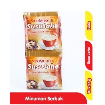 

SIDOMUNCUL Susu Jahe Minuman Menghangatkan Badan 10 x 27 g