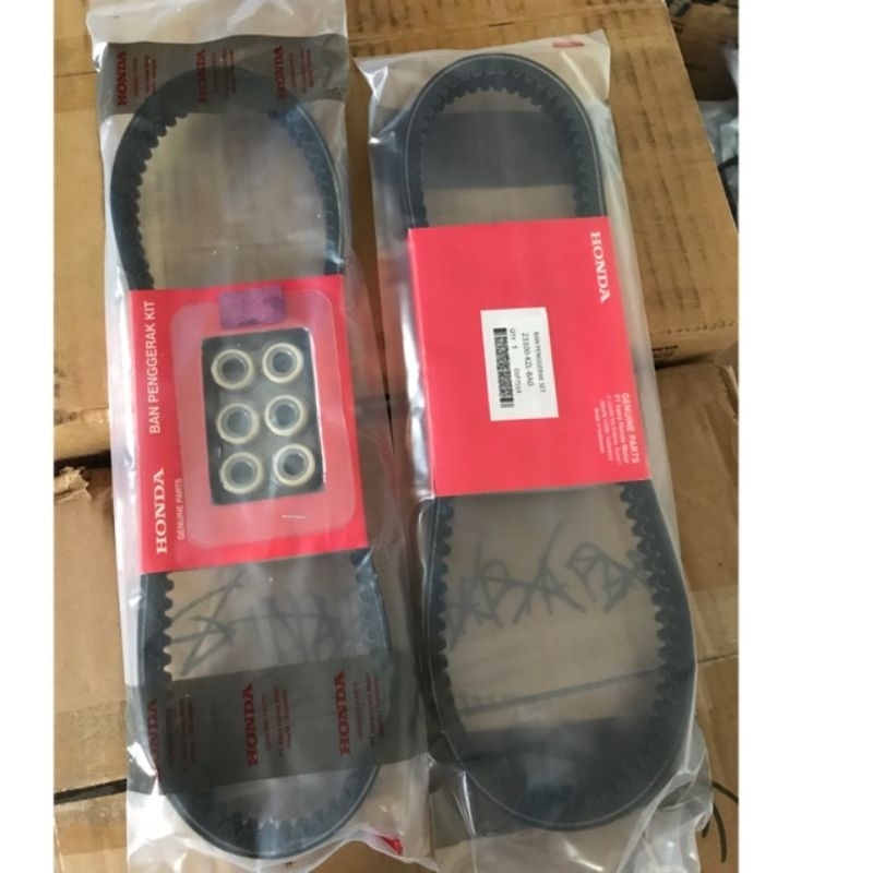 TERMURAH V-BELT +ROLLER ORI BEAT FI/BEAT POP/STREET/SPACY FI/SCOOPY FI
