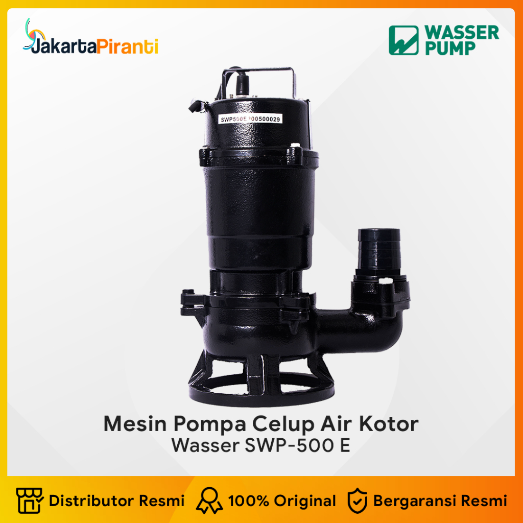 Mesin Pompa Air Celup Sirkulasi Air Kotor Wasser SWP-500 E