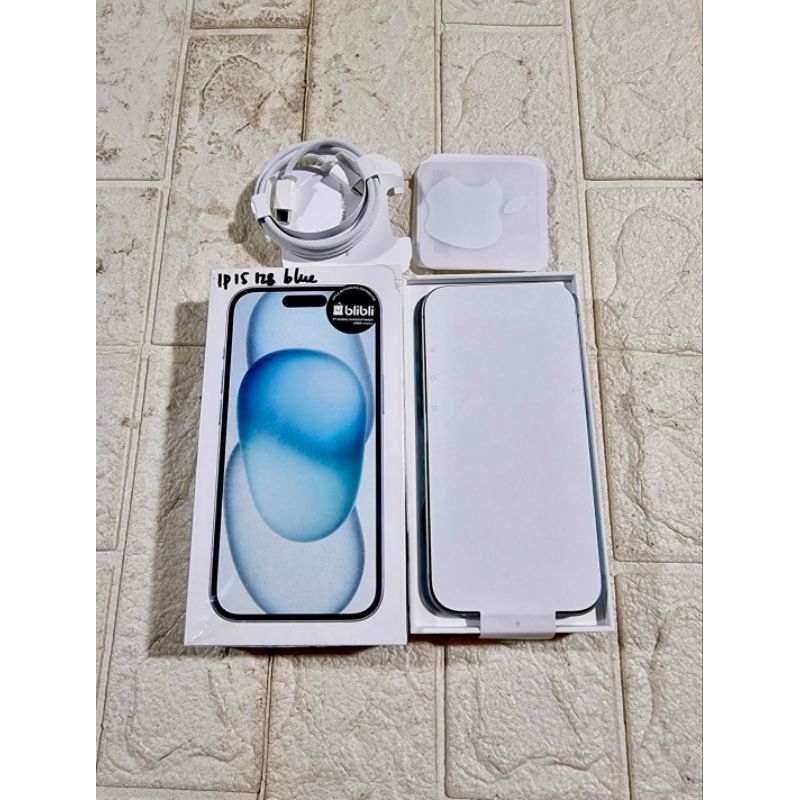 iPhone 15 128Gb Garansi Resmi IBOX GDN Baru aktif Kemarin
