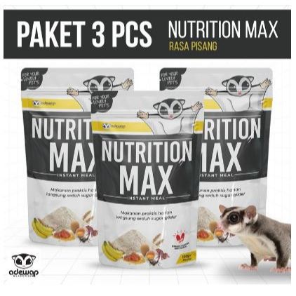 ADEWAP GLIDER Paket 3 PCS Nutrition Max - Pisang
