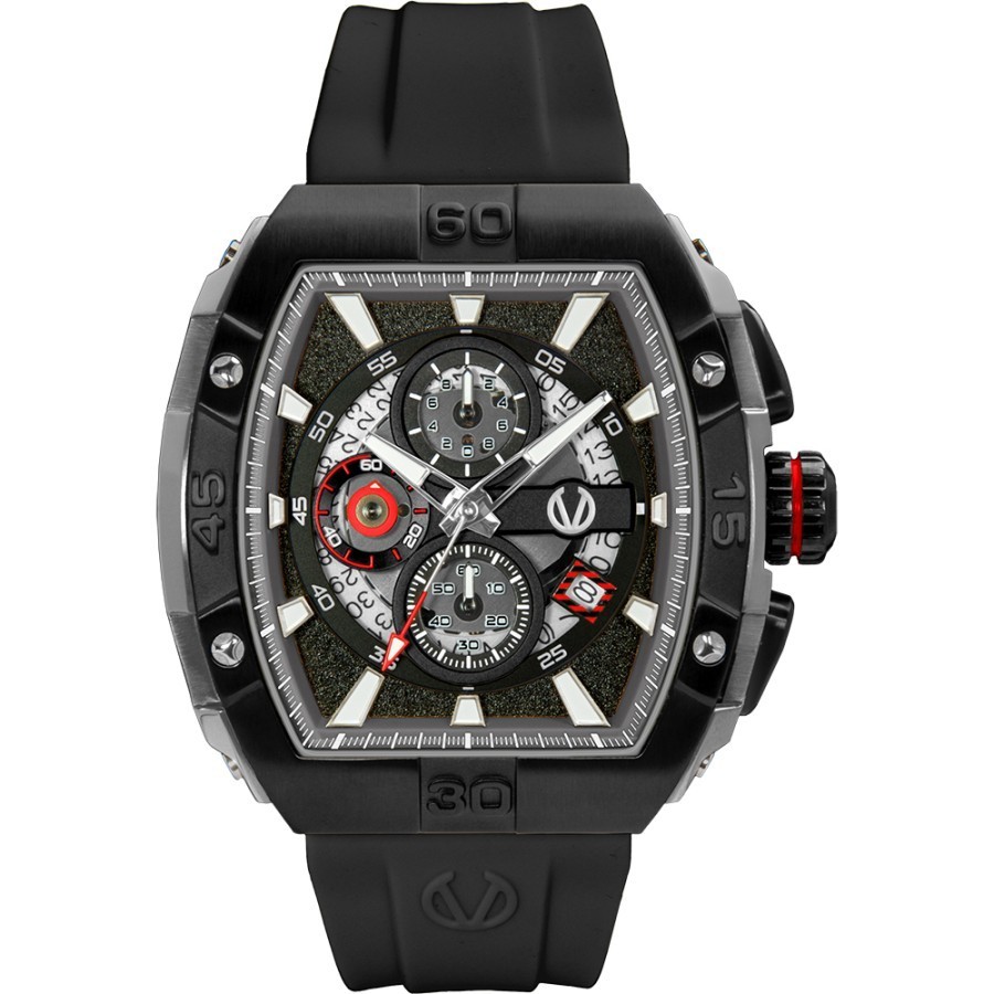 Jam Tangan Pria Christ Verra CV 53606G-30 BLK Original