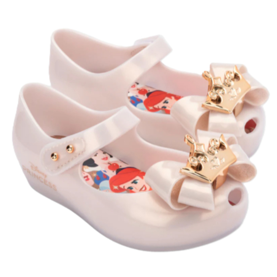 Mini Melissa Ultragirl II + Disney Princess BB Metallic Beige