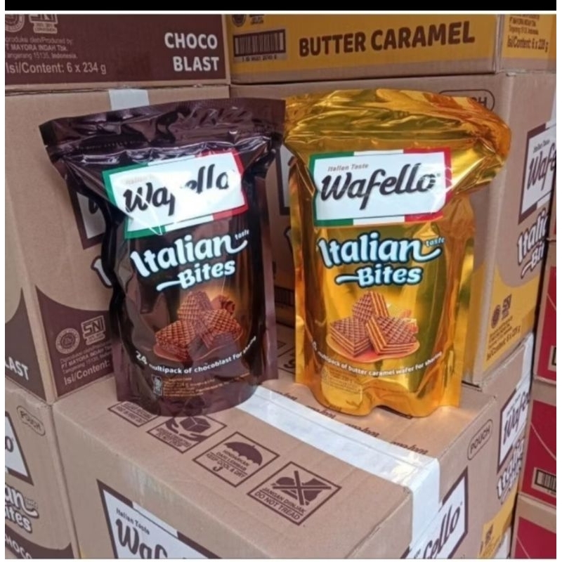 

PROMO WAFELLO ITALIAN BITES POUCH 228GR 1 DUS ISI 6