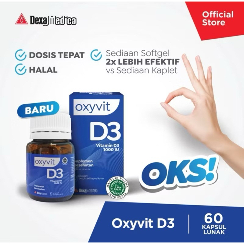 Oxyvit Vitamin D3 1000 IU
