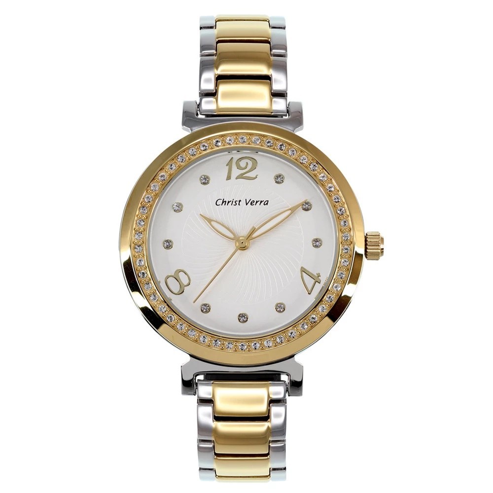 Jam Tangan Christ Verra Casual Women's  CV 70156L-13 SLV Original