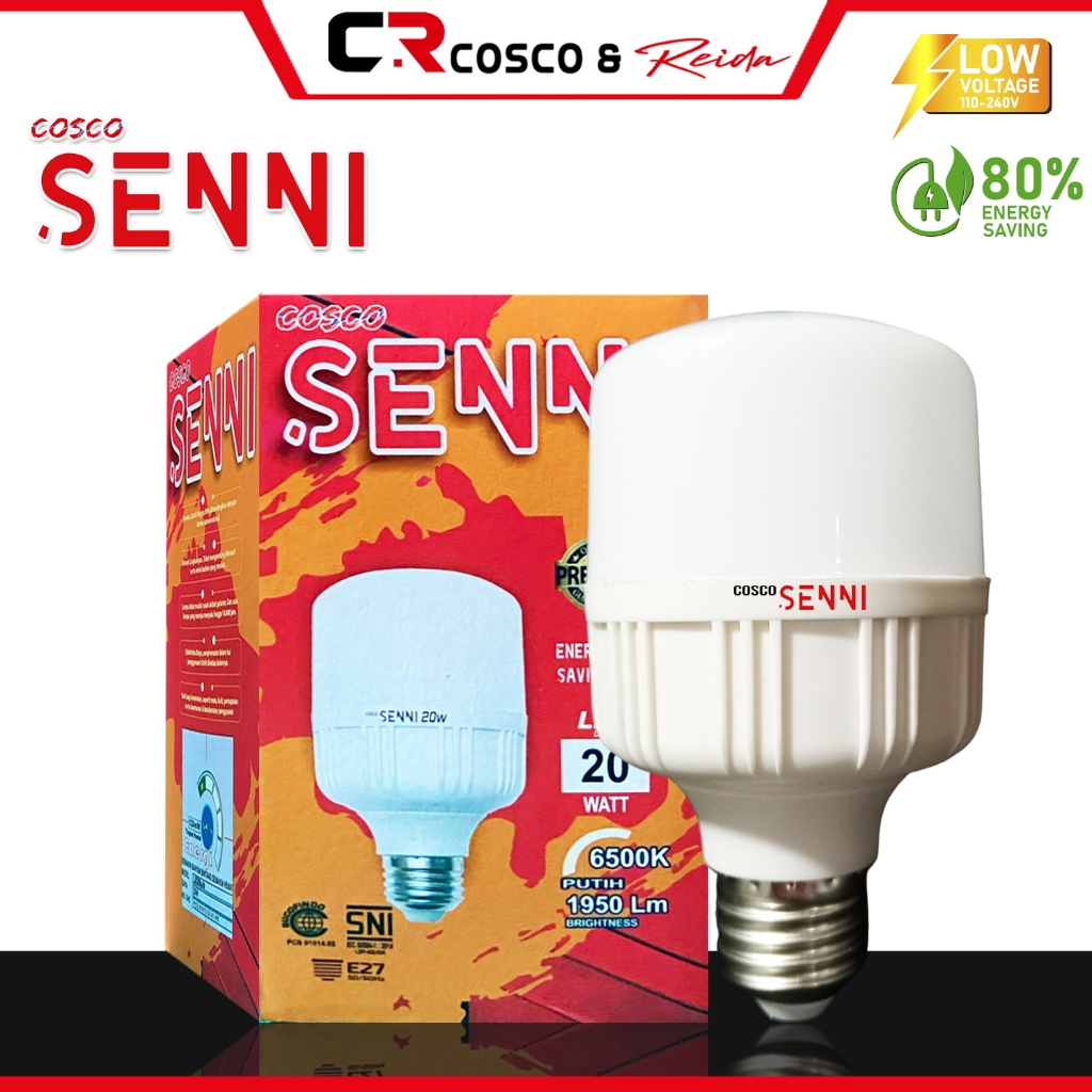 Lampu LED T-Bulb Cosco Senni