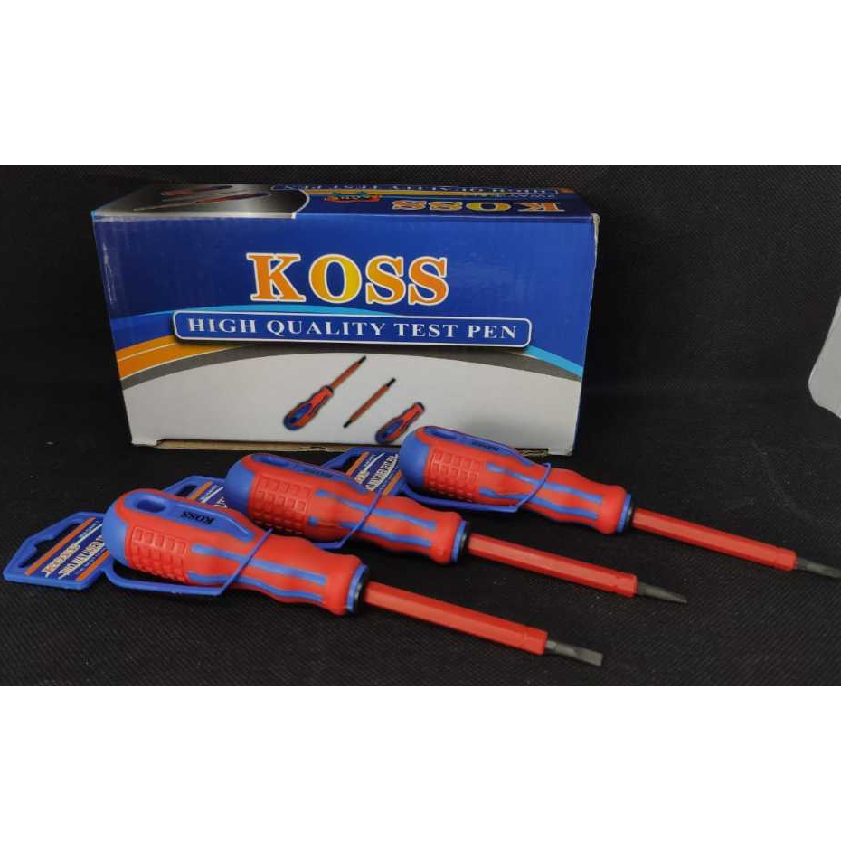 KOSS TESPEN KARET + MAGNET BOLAK BALIK ADA LED