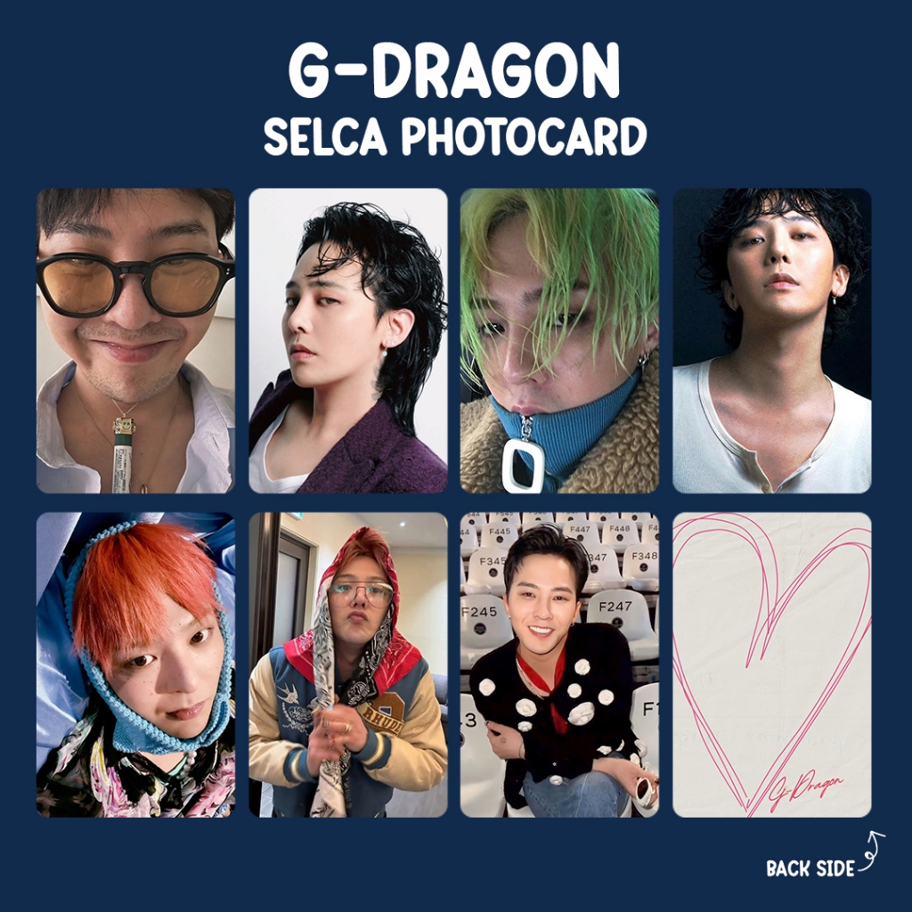 [UNOFFICIAL PHOTOCARD] G-DRAGON - SELCA