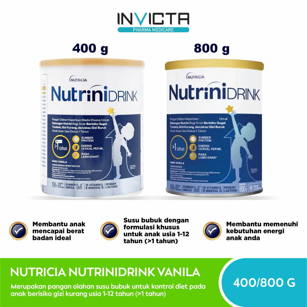 Nutricia Nutrinidrink Vanila