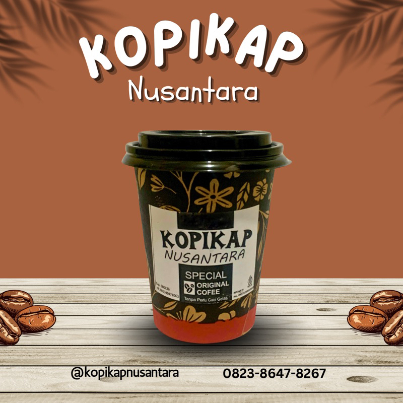 

KOPIKAP NUSANTARA ORIGINAL COFFEE (COFFEE CUP INSTAN)