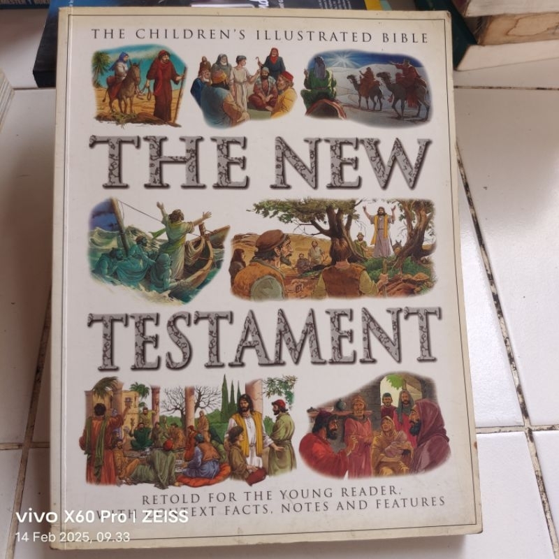 BUKU THE CHILDREN'S ILLUSTRATED BIBLE THE NEW TESTAMENT ORIGINAL