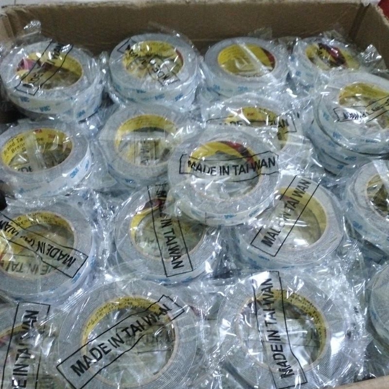 

Grosir Double tape 3M foam 1 dus isi 320 pcs #Double tape 3M foam Taiwan #Double tip 3m
