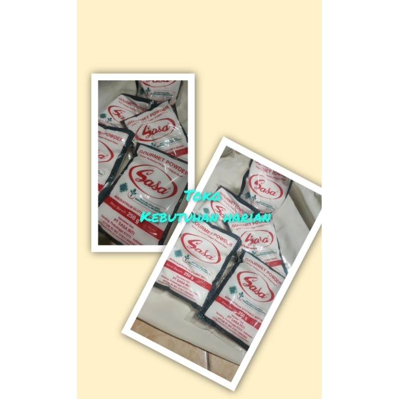 

Sasa micin MSG 250gr 5 psc
