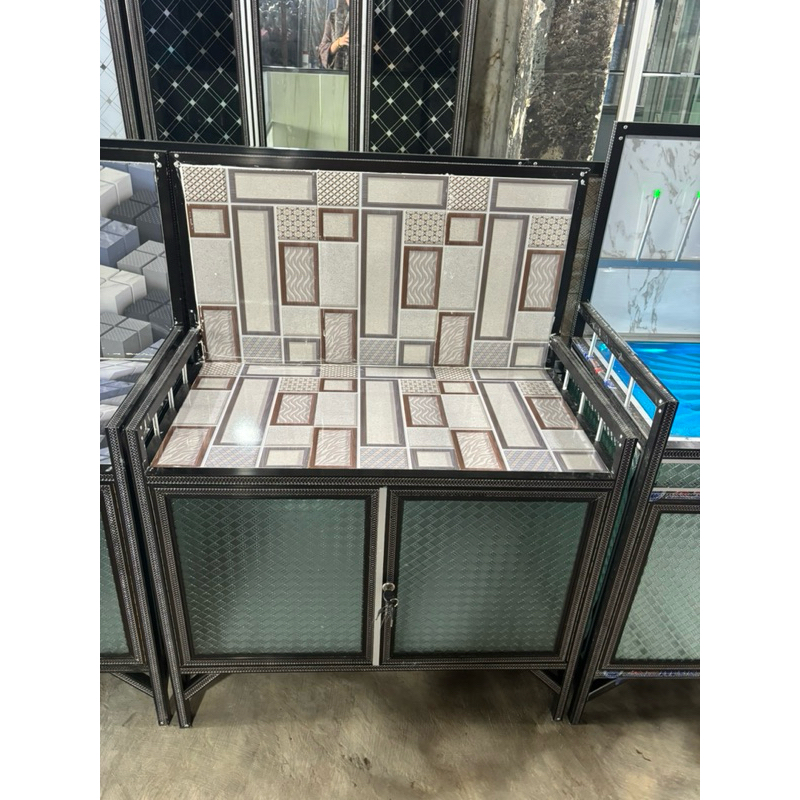 Meja kompor 2p By : Mebel Hakim