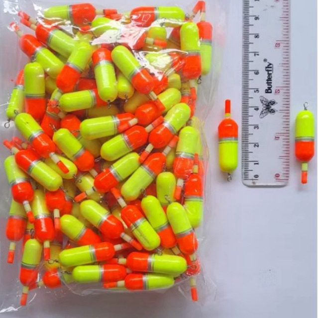 5 pcs kambangan kecil Pelampung pancing starlite kayu Termurah