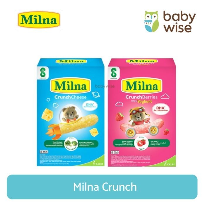 Milna Crunch - Camilan Bayi
