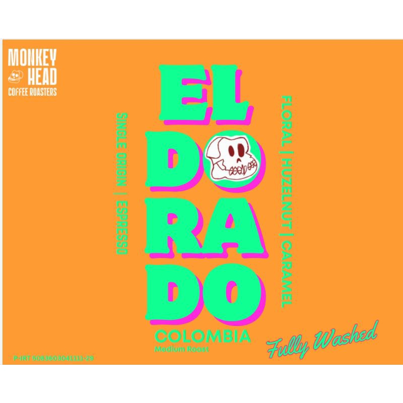 

ELDORADO - Colombia ( Fully Washed ) 100% Arabica Coffee Beans