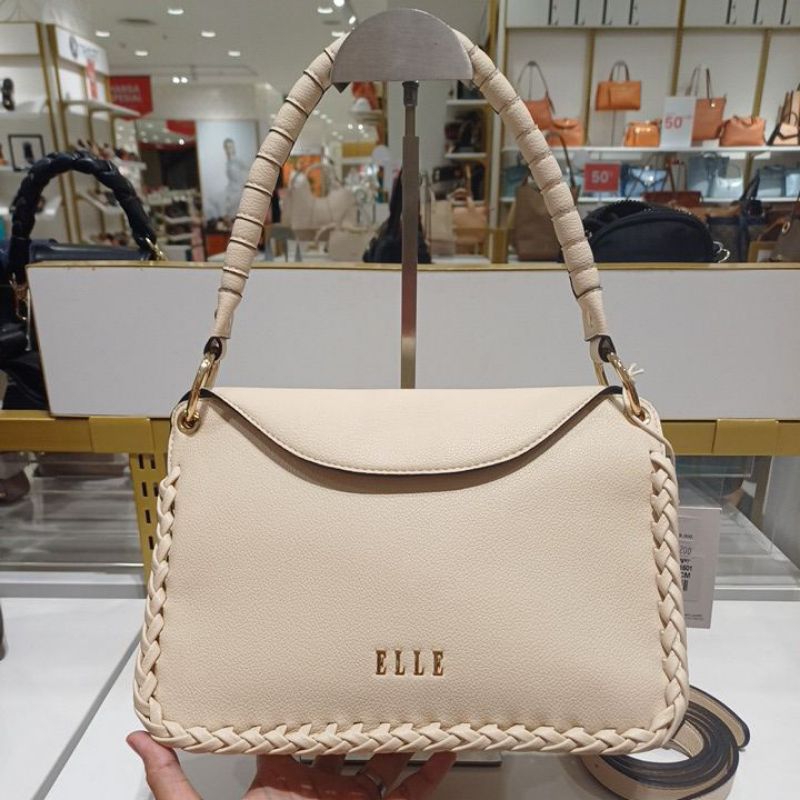 Tas Handbag Wanita ELLE 41633 Produk Terbaru Original Depstore Mall Tas Jinjing Bahu Selempang